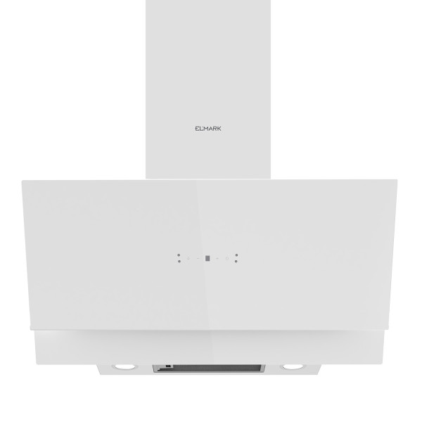 Angled cooker hood EL-90J72WH 800m³/h white