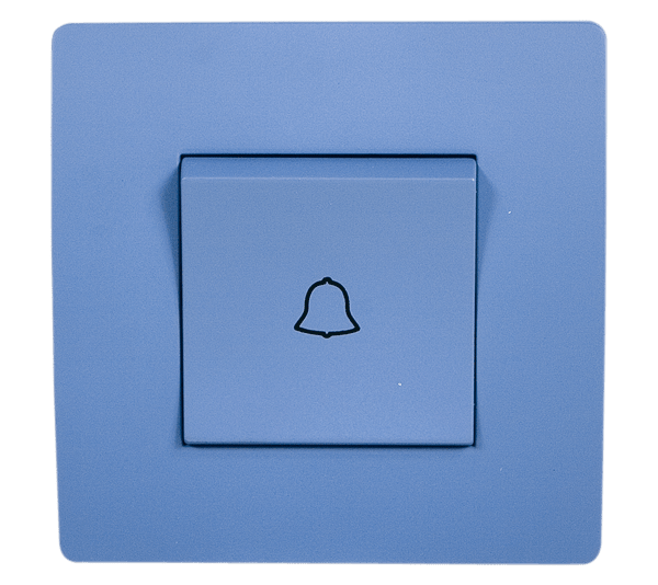 BASIC TG112 DOORBELL SWITCH BLUE