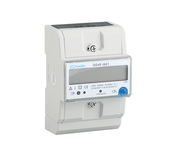 ELMARK ELEKTROMER KHW DD4F-S01, 1 FÁZA, 4 TARIFY