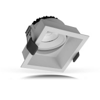LED DOWN LIGHT 18W, 4000K, 60° DEEP SQUARE DIMMABLE