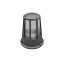 GRF351 ALU PILLAR LIGHT 1ХЕ27 IP54, BLACK                                                                                                                                                                                                                      