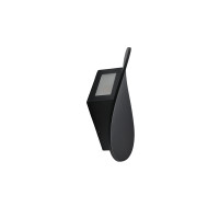 GRF353 WALL LAMP 7W 3000K IP54, BLACK                                                                                                                                                                                                                          