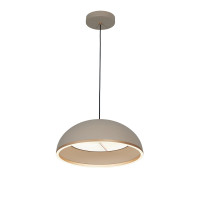EVELYN LED Pendant Light 36W 3CCT + 20W 4000K, Remote Control, Dimmable, Grey