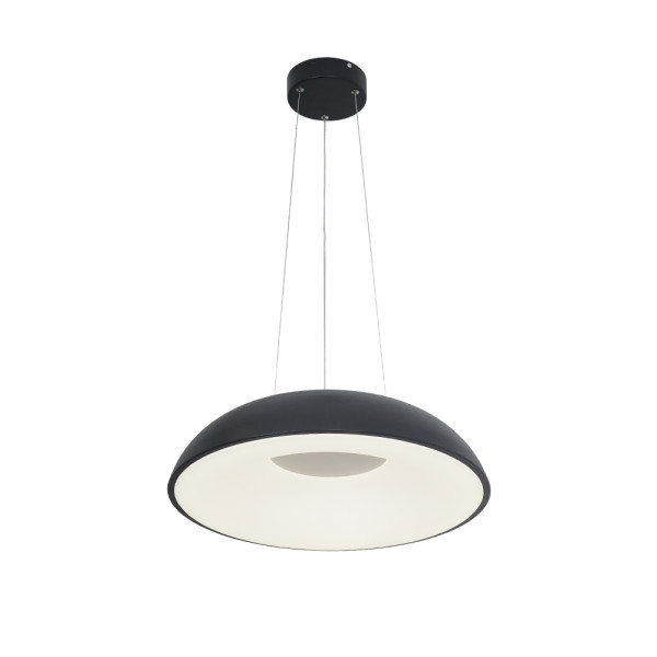 IVY LED Pendant Light 22W 3CCT, Remote Control, Dimmable, Black