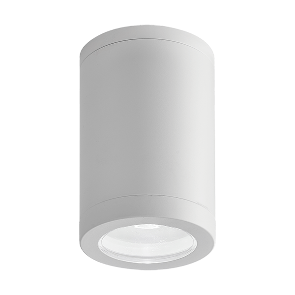 DL305 ROUND DOWNLIGHT SURFACE 1XE27 IP54 WHITE