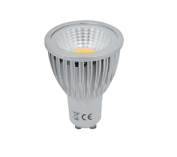 LED LAMP LEDCOB 5W GU10 230V WARM WHITE                                                                                                                                                                                                                        