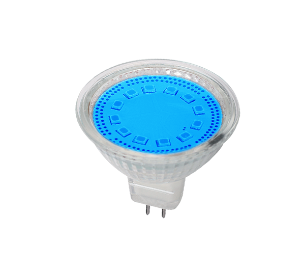 LED LAMP MR16 SMD2835 3W G5,3 12V 3000K BLUE                                                                                                                                                                                                                   