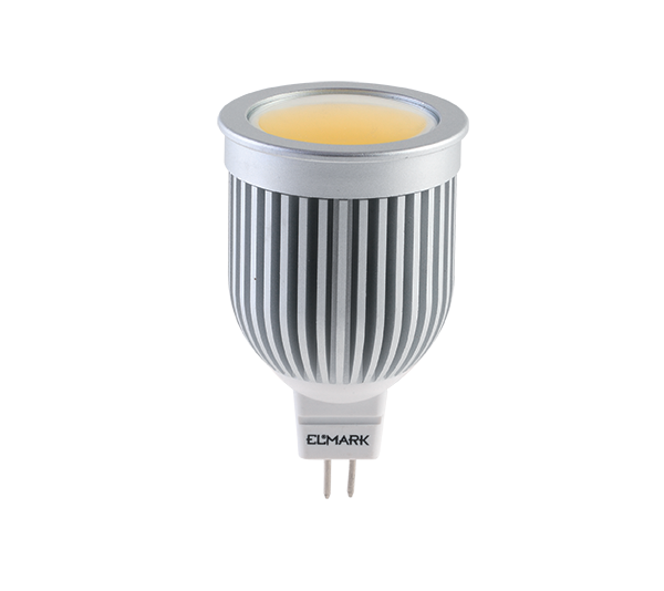 LEDCOB ŽIAROVKA 5W GU5,3 12V BIELA