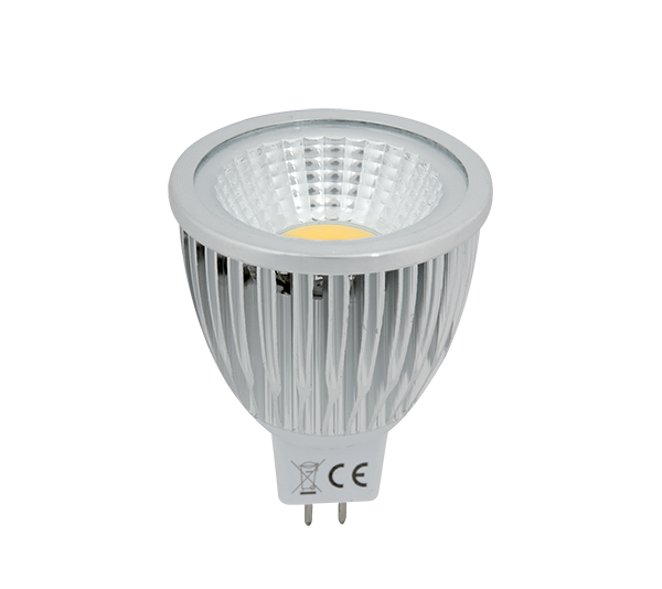 LED LAMP LEDCOB 5W GU5,3 12V AC/DC WHITE                                                                                                                                                                                                                       