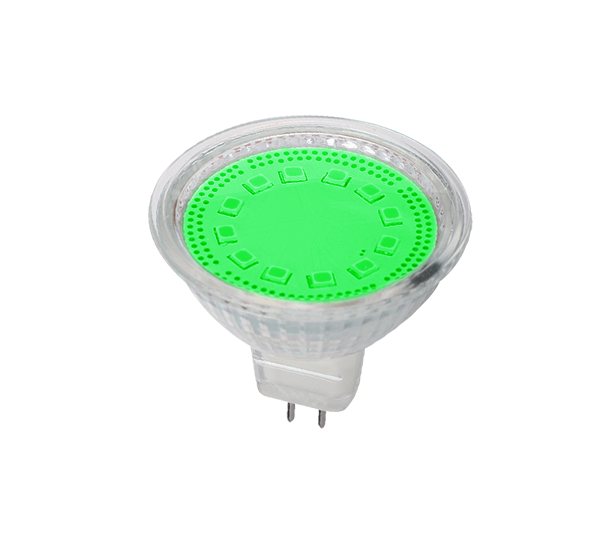 LED20 MR16-ЗЕЛЕНО,1.5W,12V                                                                                                                                                                                                                                     