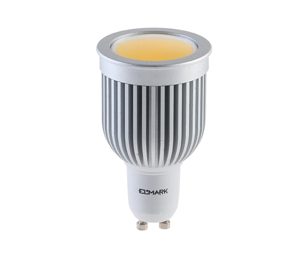 LED LAMP LEDCOB 7W GU10 230V WARM WHITE                                                                                                                                                                                                                        