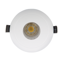 LED PLASTIC ROUND IN MIDDLE SPOTLIGHT PAR 16 COB 7W 4000-4300K WHITE                                                                                                                                                                                           