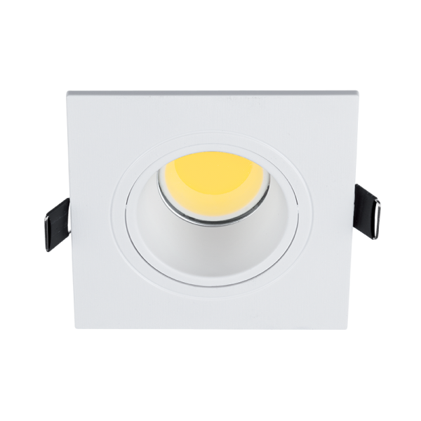 LED PLASTIC SQUARE SPOTLIGHT COB 7W 4000-4300K WHITE                                                                                                                                                                                                           